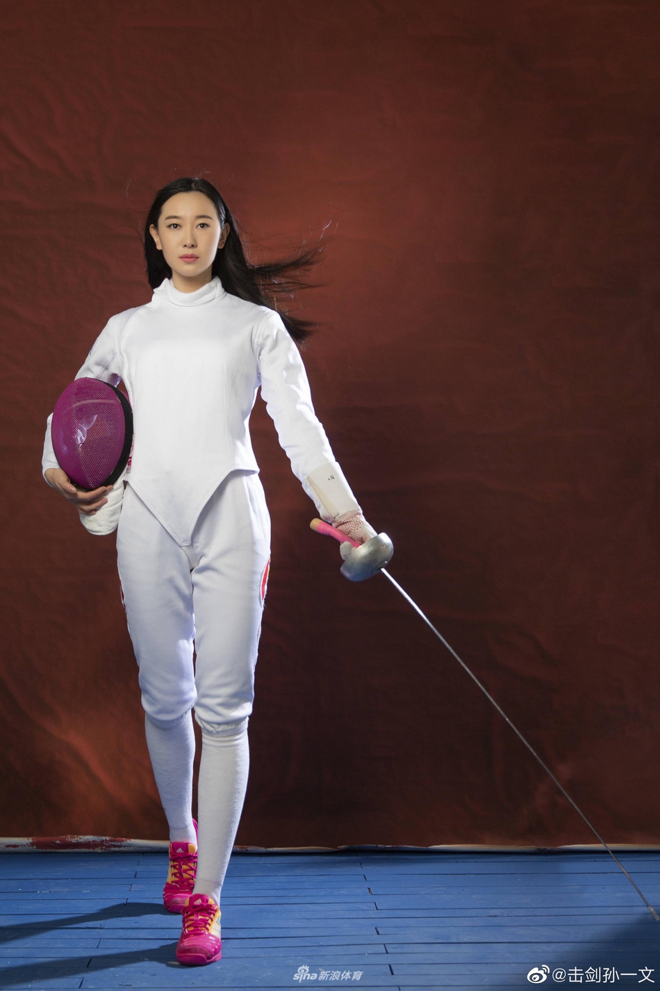 击剑女神孙一文：虽然过去不会改变 但未来可以