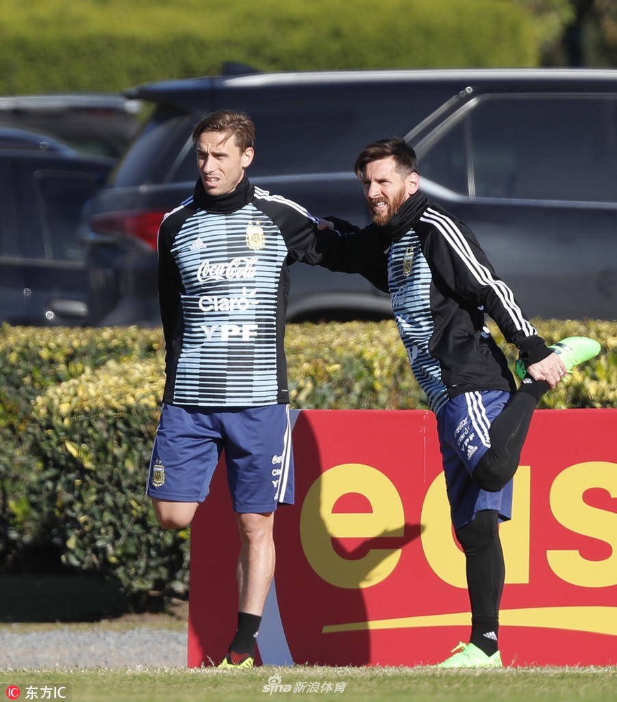 阿根廷备战世界杯热身赛