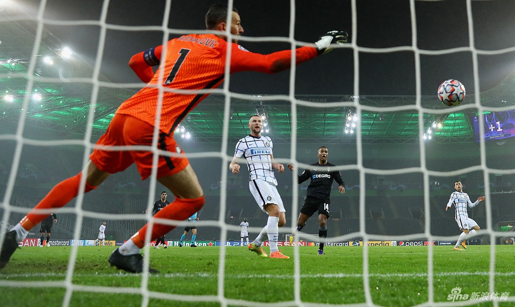[欧冠]门兴2-3国米 卢卡库梅开二度
