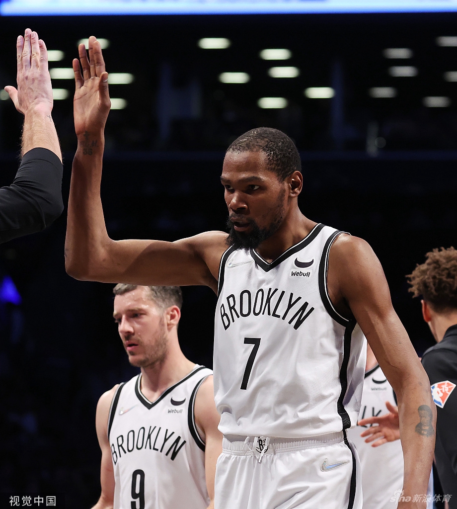 [NBA]爵士106-114篮网 杜兰特轰37分9板8助