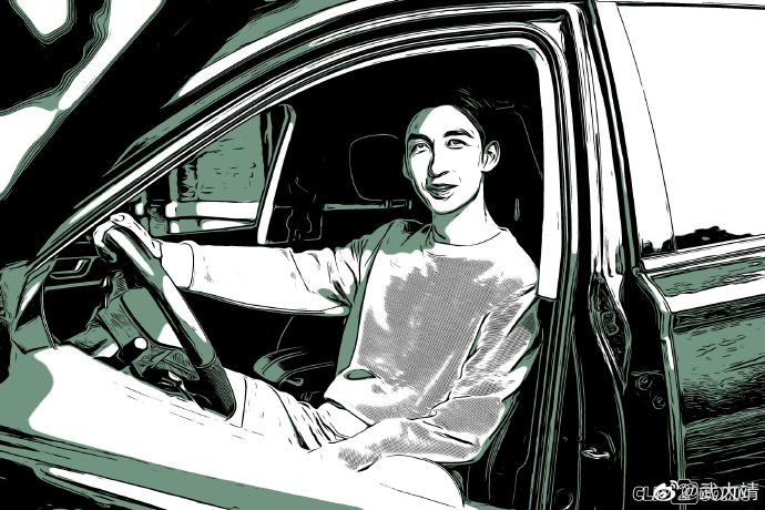 武大靖换上“战袍”化身赛车手