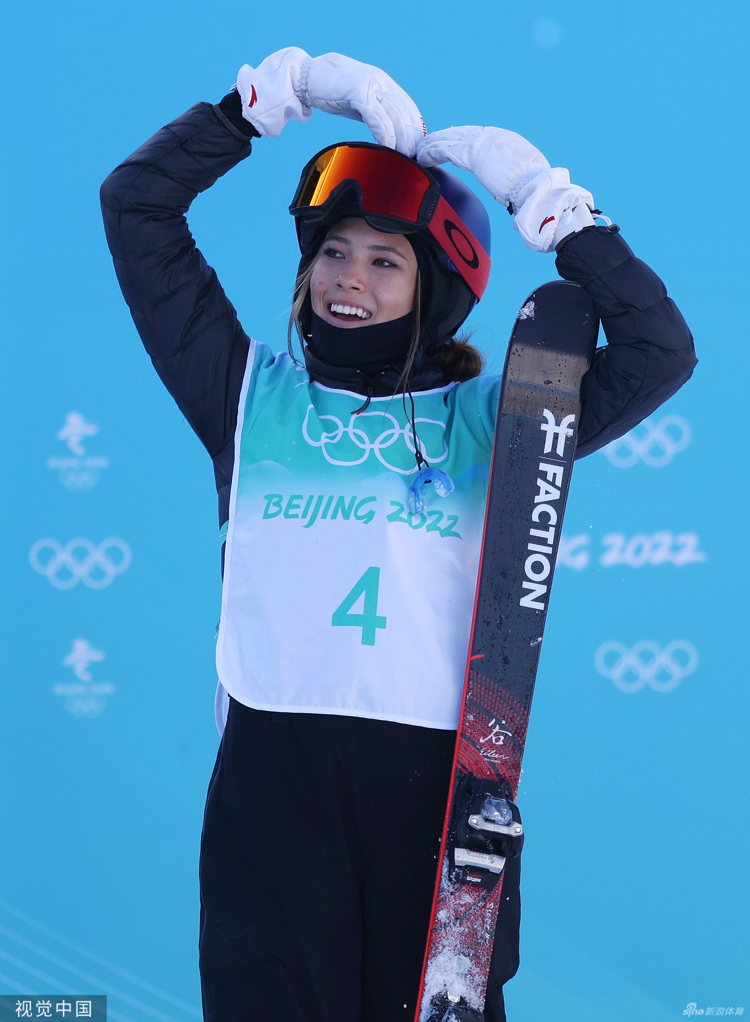 中国冬奥第三金！大跳台谷爱凌夺冠