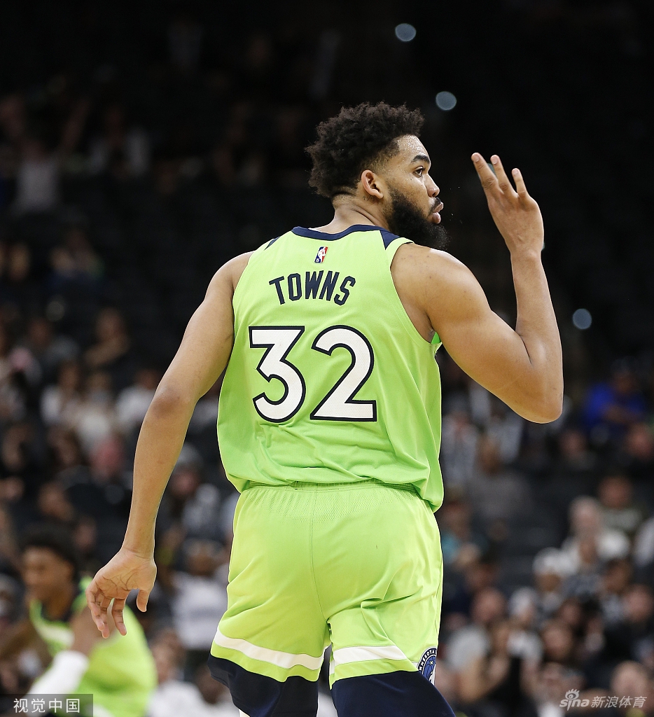 [NBA]森林狼149-139马刺 唐斯爆砍60分