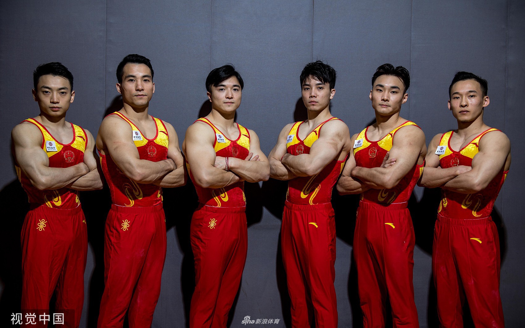 荷尔蒙溢屏！中国国家体操男队写真出炉