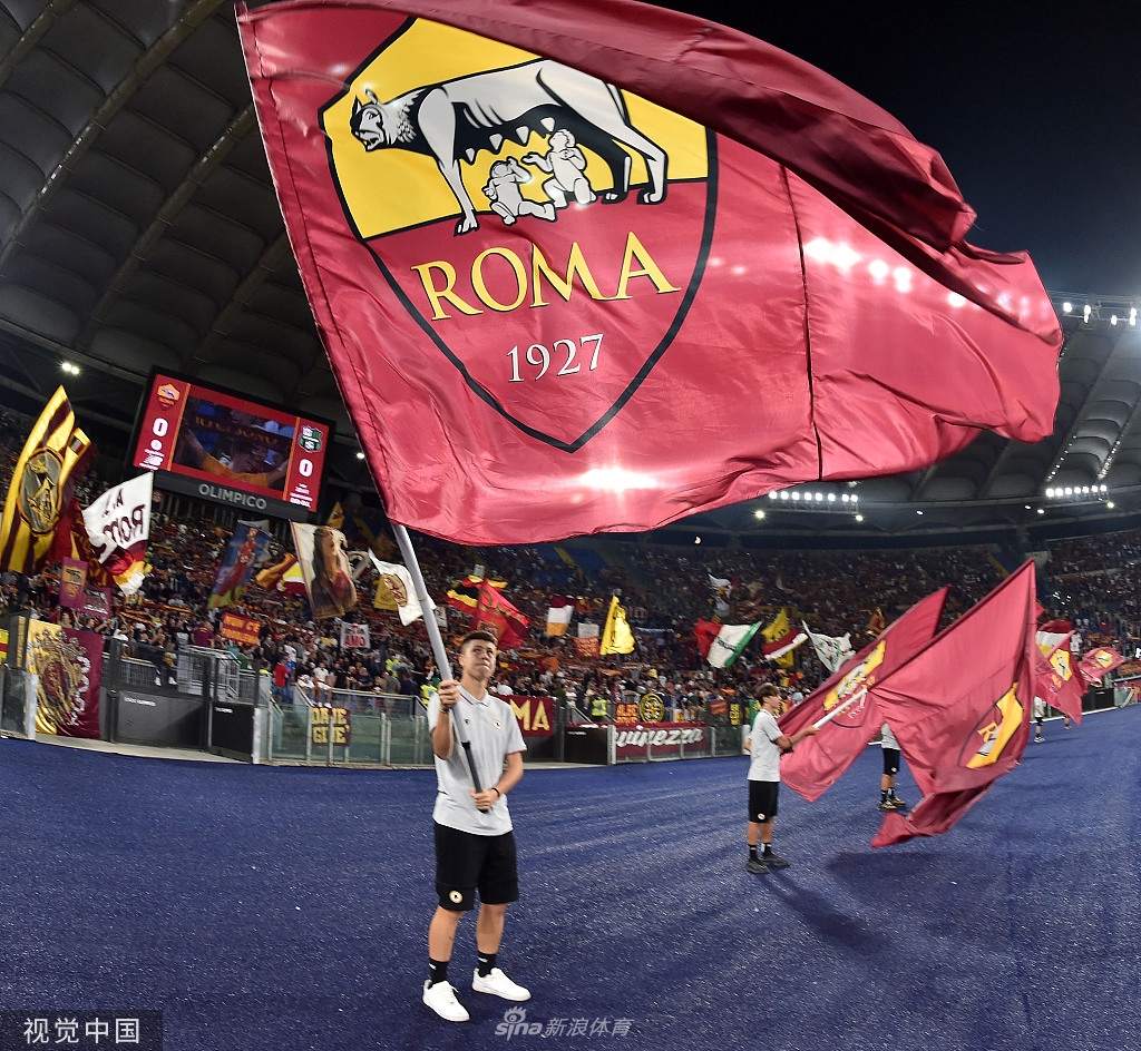 [意甲]罗马2-1萨索洛 沙拉维补时绝杀穆帅狂奔
