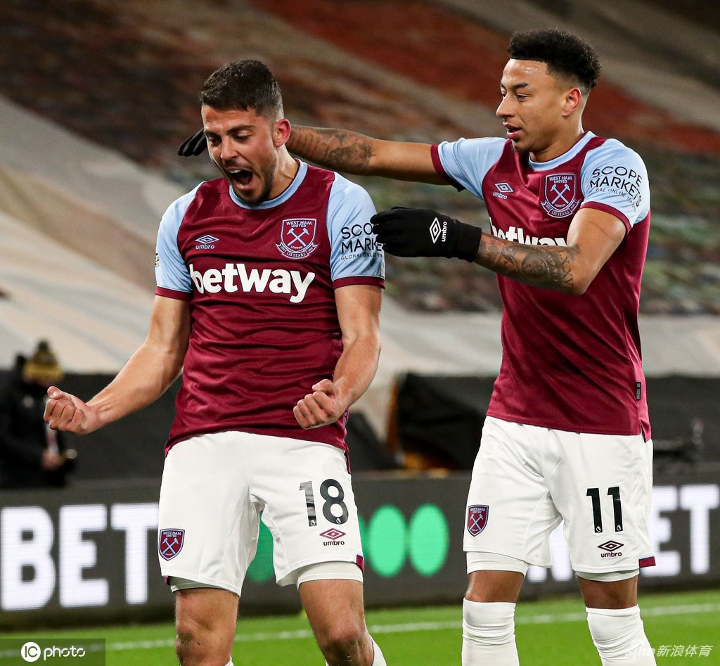 [英超]西汉姆3-2狼队 林加德60米奔袭破门+助攻