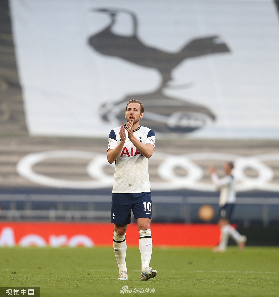 [英超]热刺1-2维拉 主场3连胜被终结