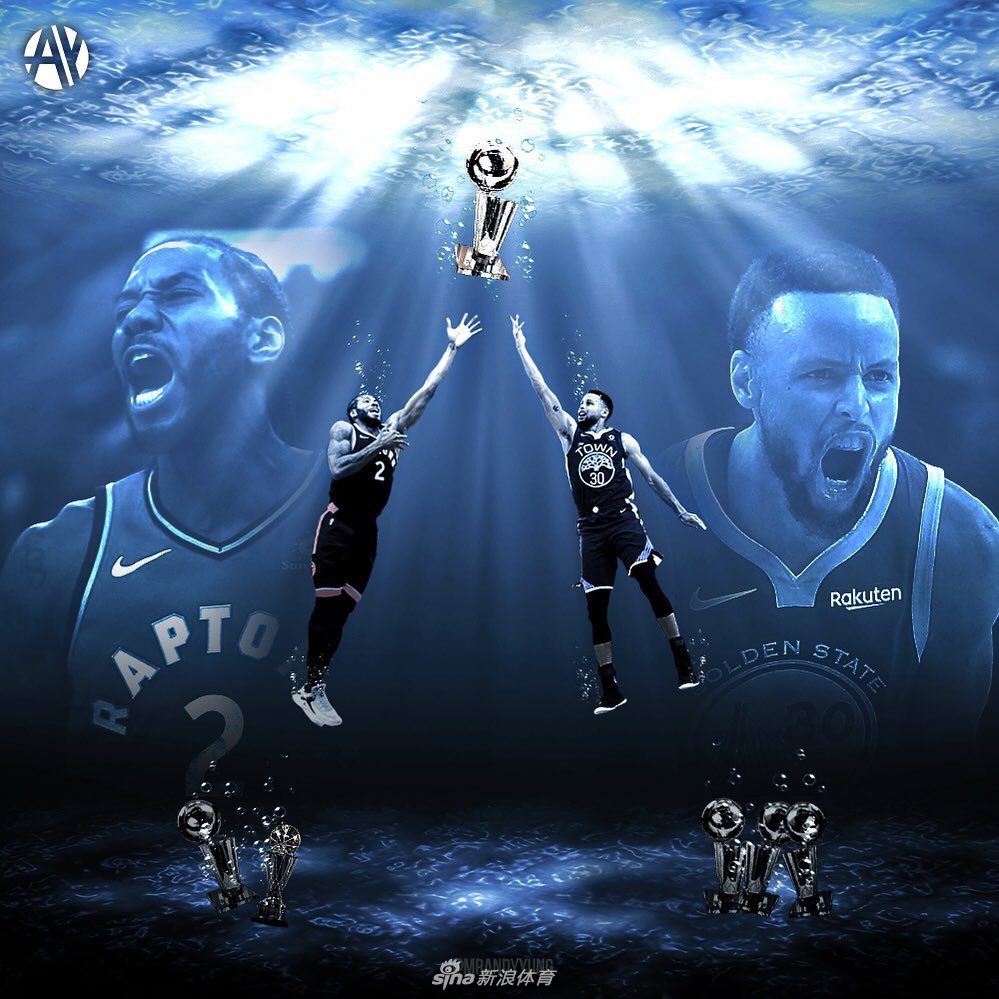 NBA总决赛海报预热:这是加拿大与美国的对抗