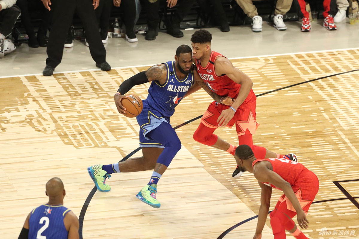 [2020NBA全明星赛]字母哥队155-157詹姆斯队