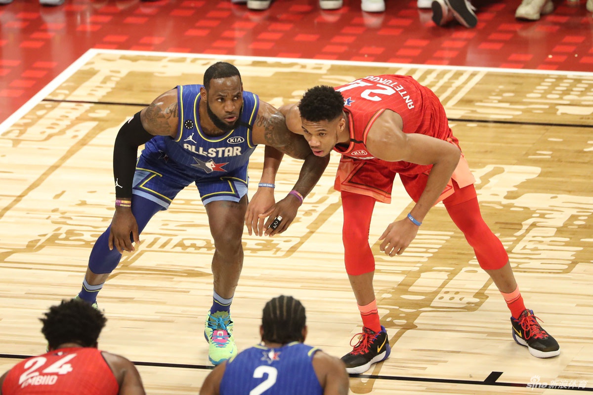 [2020NBA全明星赛]字母哥队155-157詹姆斯队