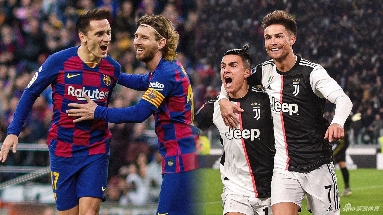 当队友之间互换发型 C罗变乖乖男梅西更洋气