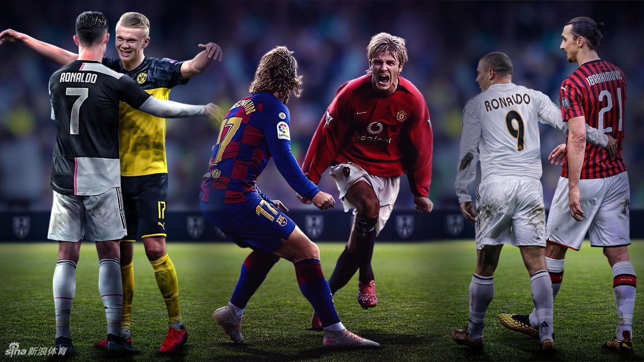 足球明星眼中的偶像：格子崇拜小贝 伊布只服1人