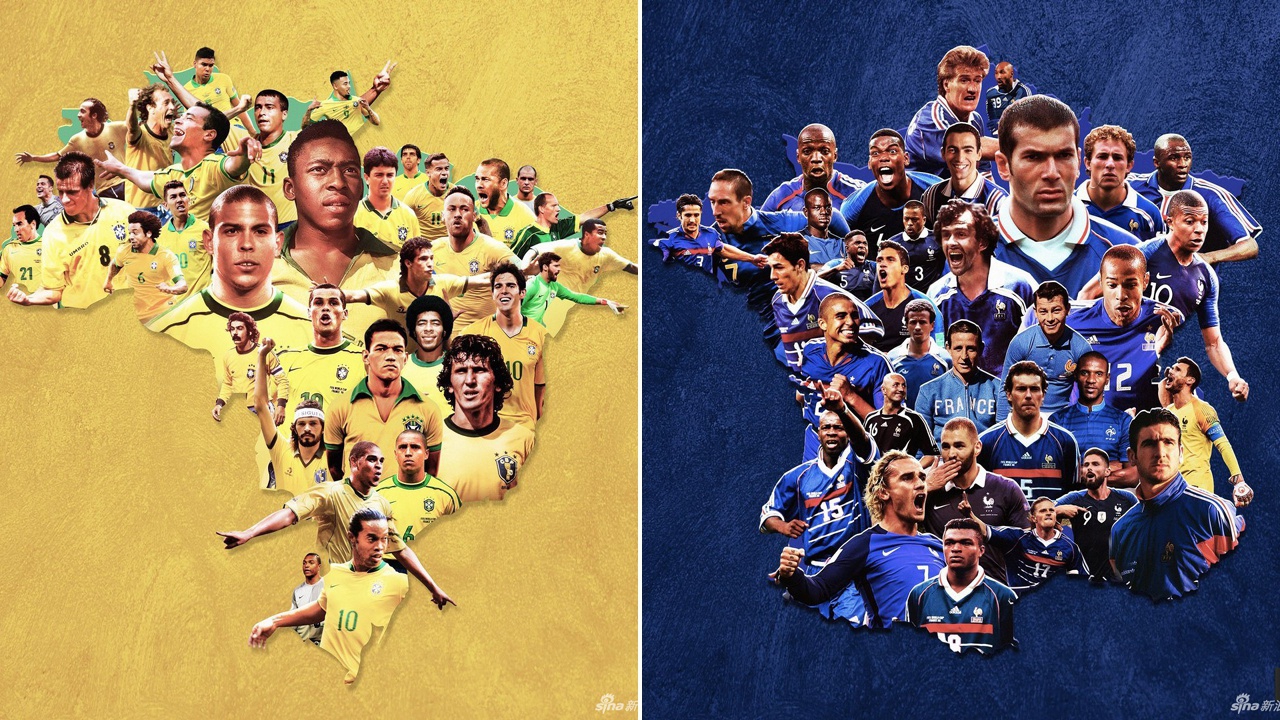 各大足球强队历史现役球星 谁是你的最爱?_高清图集_新浪网