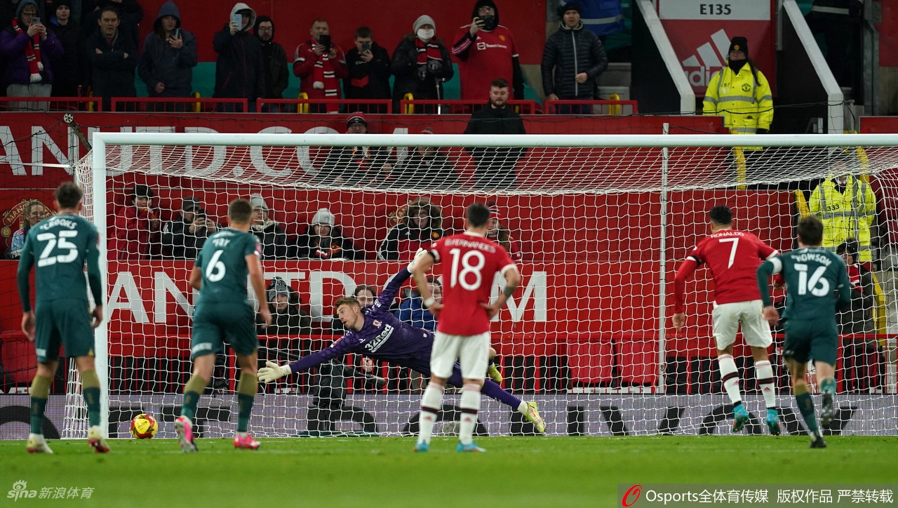 [足总杯]曼联点球大战出局 C罗射失点球