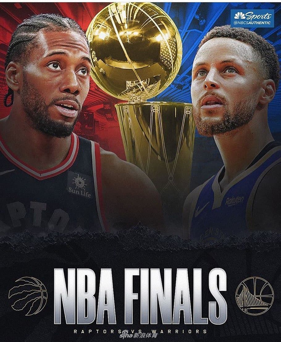 NBA总决赛海报预热:这是加拿大与美国的对抗