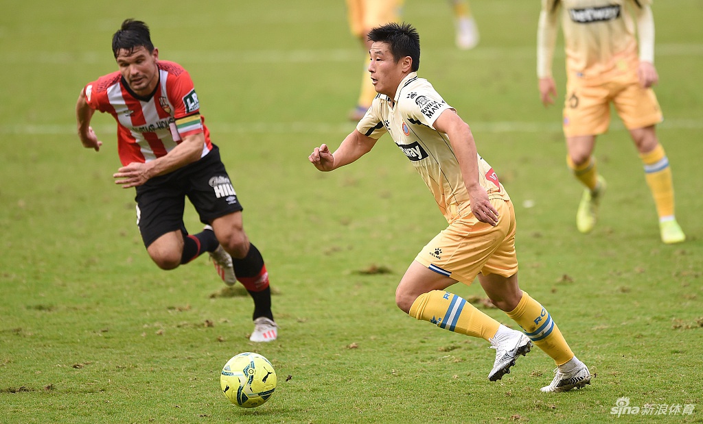 [西乙]西班牙人3-0收获4连胜 武磊替补吃黄牌