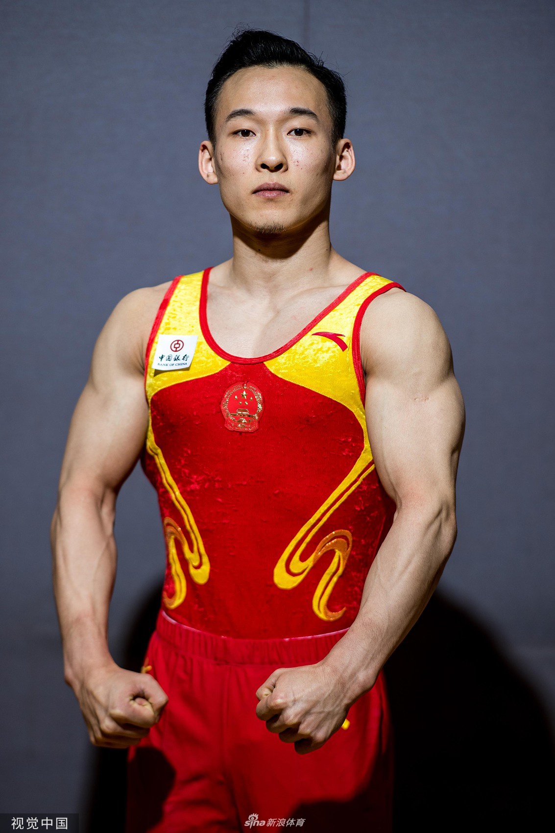 荷尔蒙溢屏！中国国家体操男队写真出炉