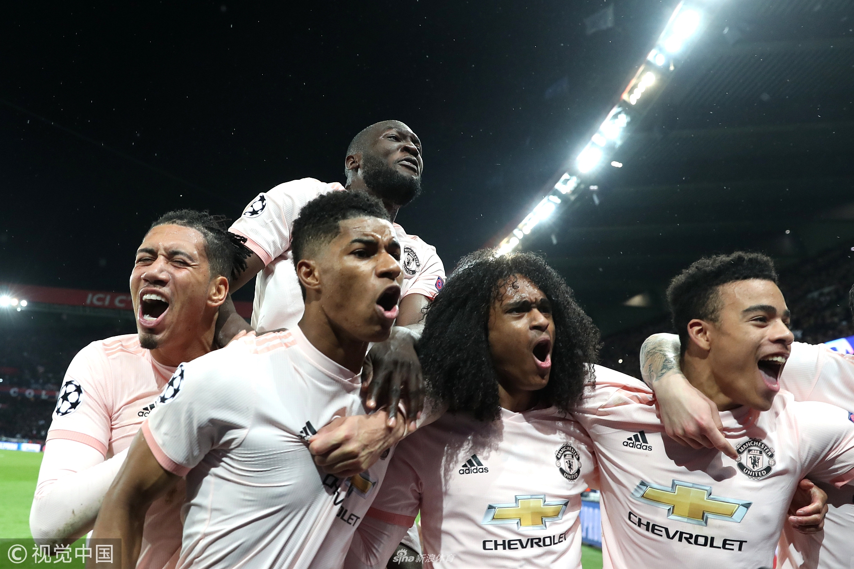 欧冠曼联对巴黎比赛第二回合全视频