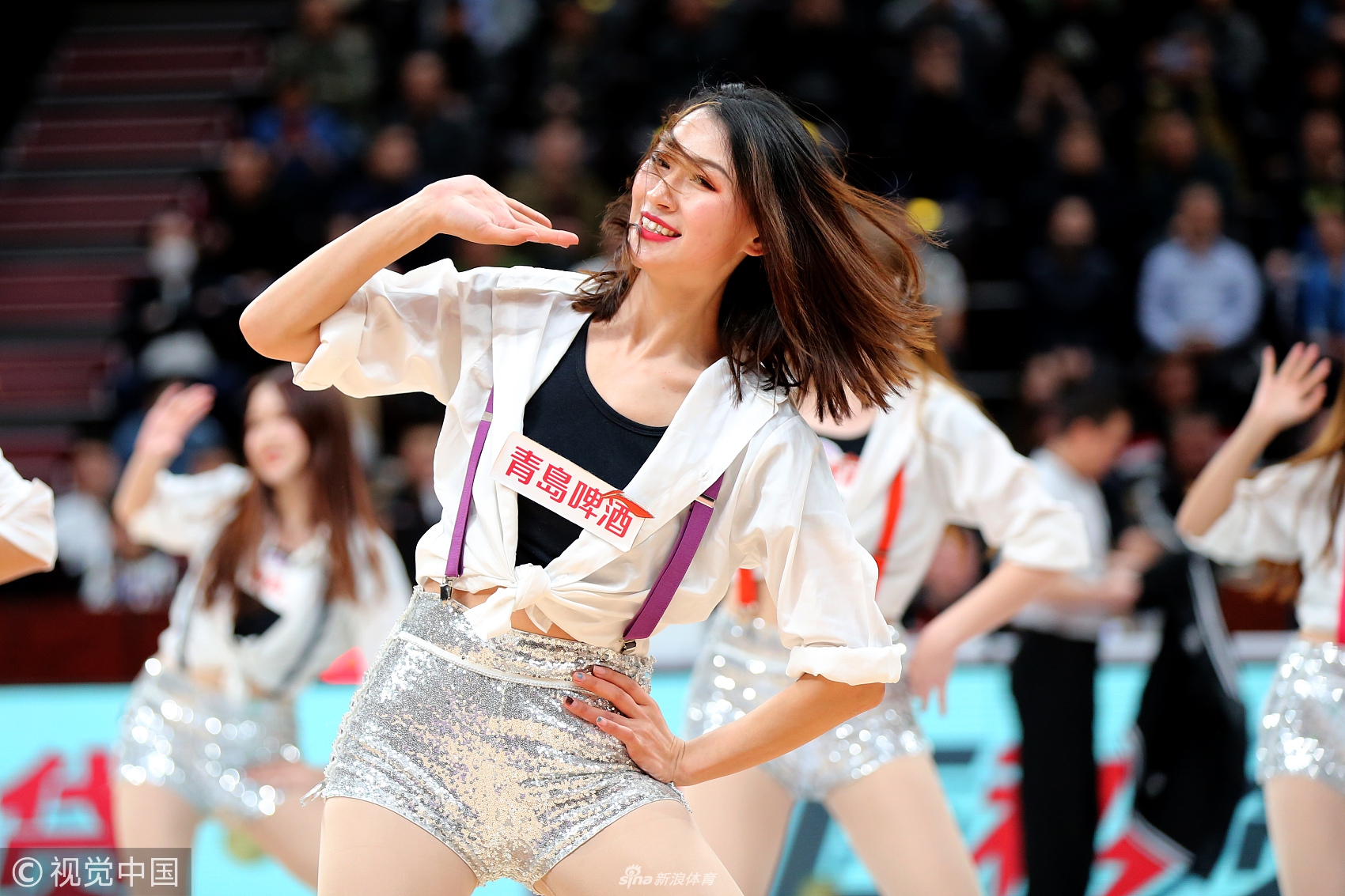 CBA季后赛1/4决赛拉拉队美女热舞2