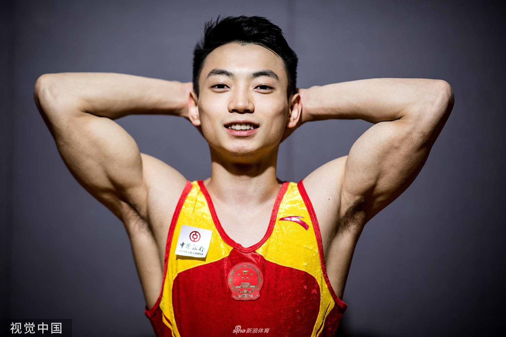 荷尔蒙溢屏！中国国家体操男队写真出炉