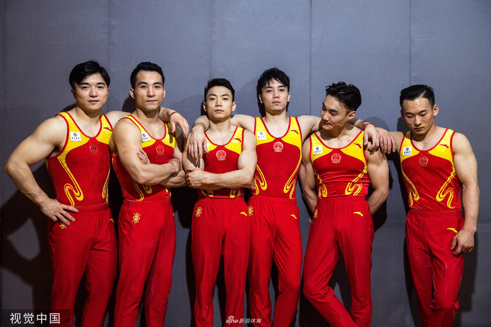 荷尔蒙溢屏！中国国家体操男队写真出炉