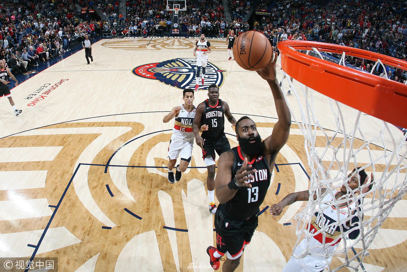 [NBA常规赛]火箭113-90鹈鹕