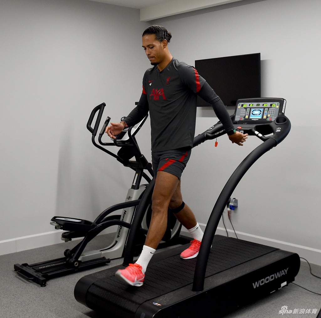 范戴克与戈麦斯回归利物浦训练训练