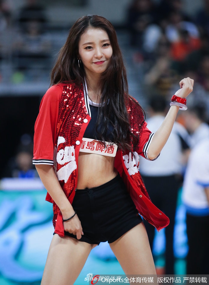 CBA第41轮拉拉队美女热舞精选