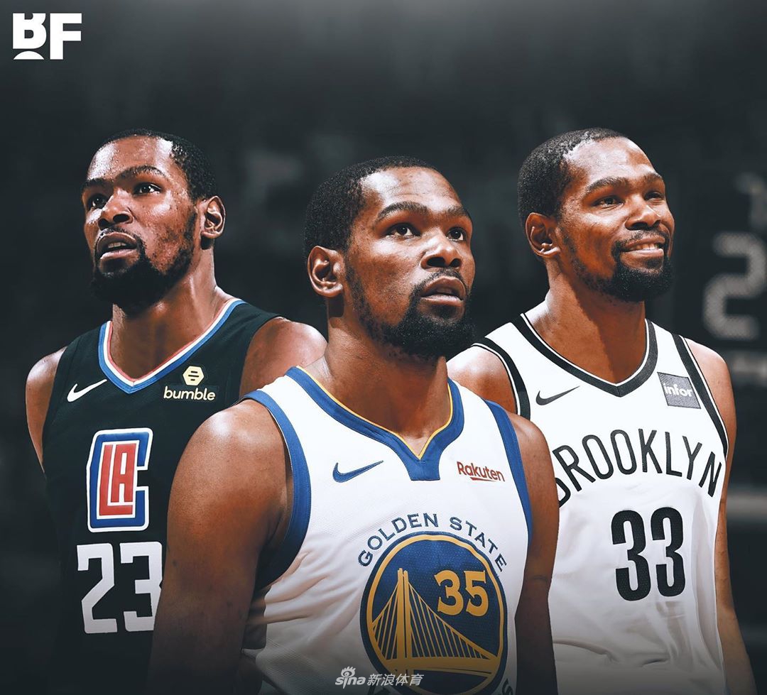 杜兰特去哪儿？篮网尼克斯快船勇士四大下家