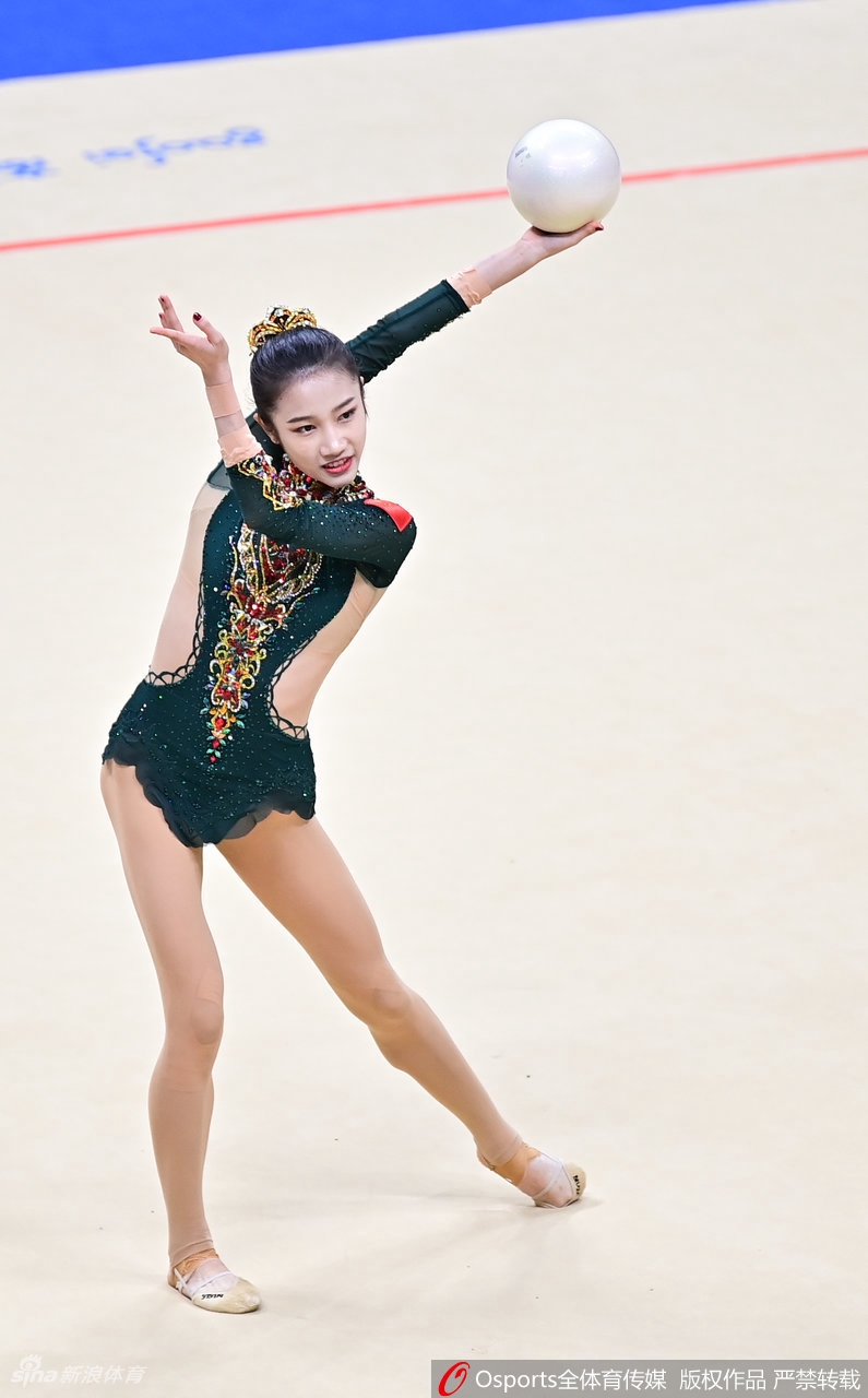 全运艺术体操集体全能联合队夺冠