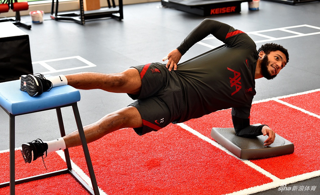 范戴克与戈麦斯回归利物浦训练训练