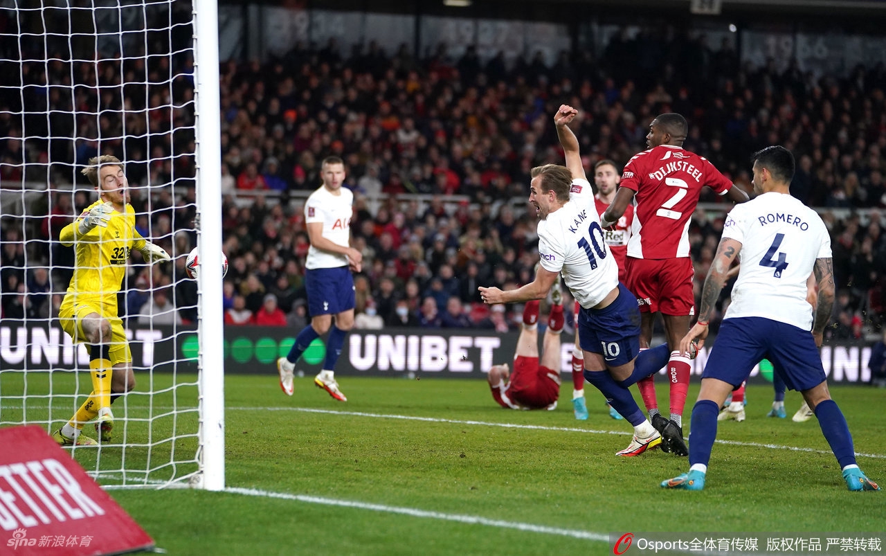 [足总杯]热刺不敌英冠球队出局 凯恩进球无效