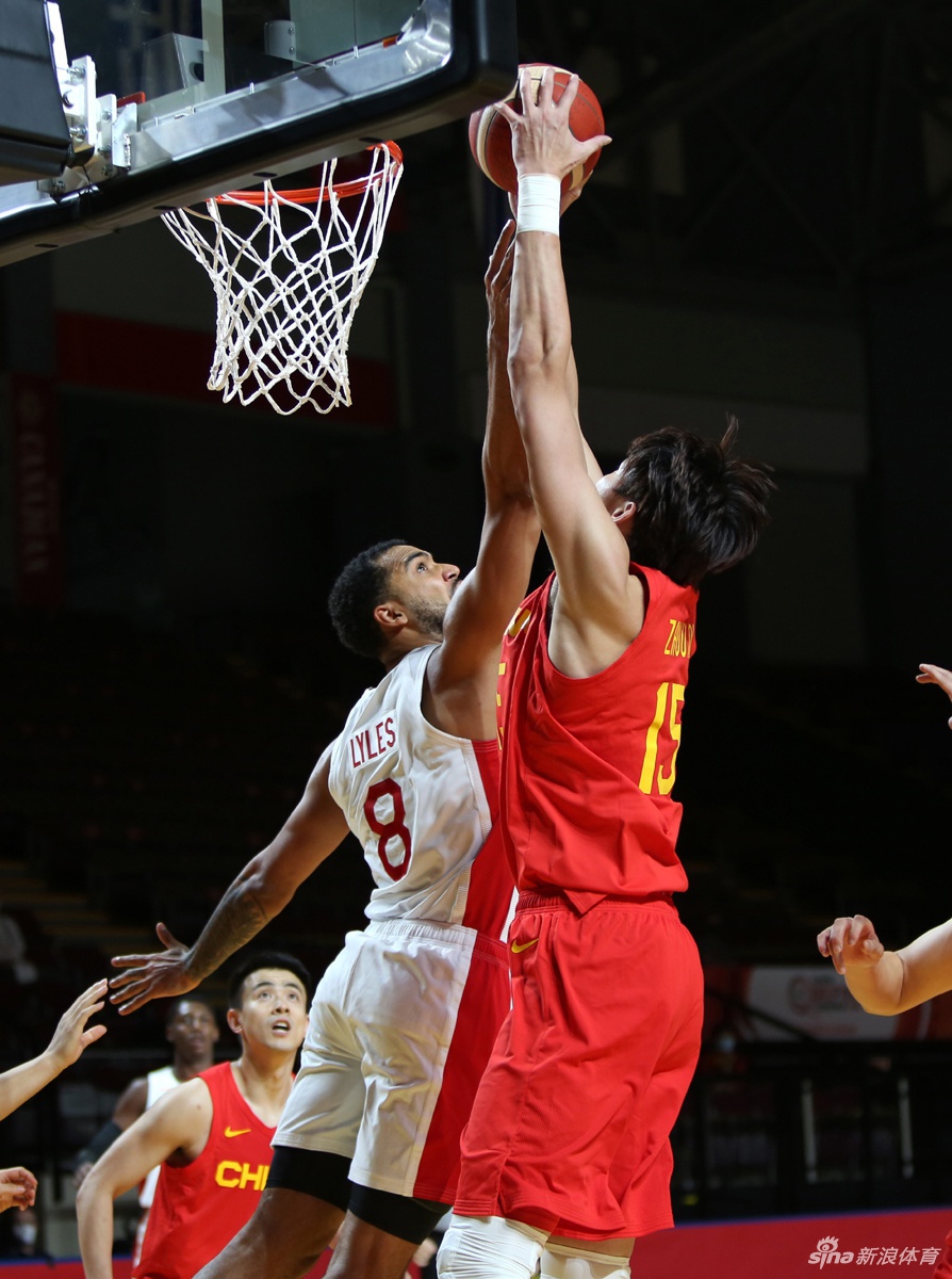 [奥运落选赛]中国男篮79-109加拿大 胡明轩24分