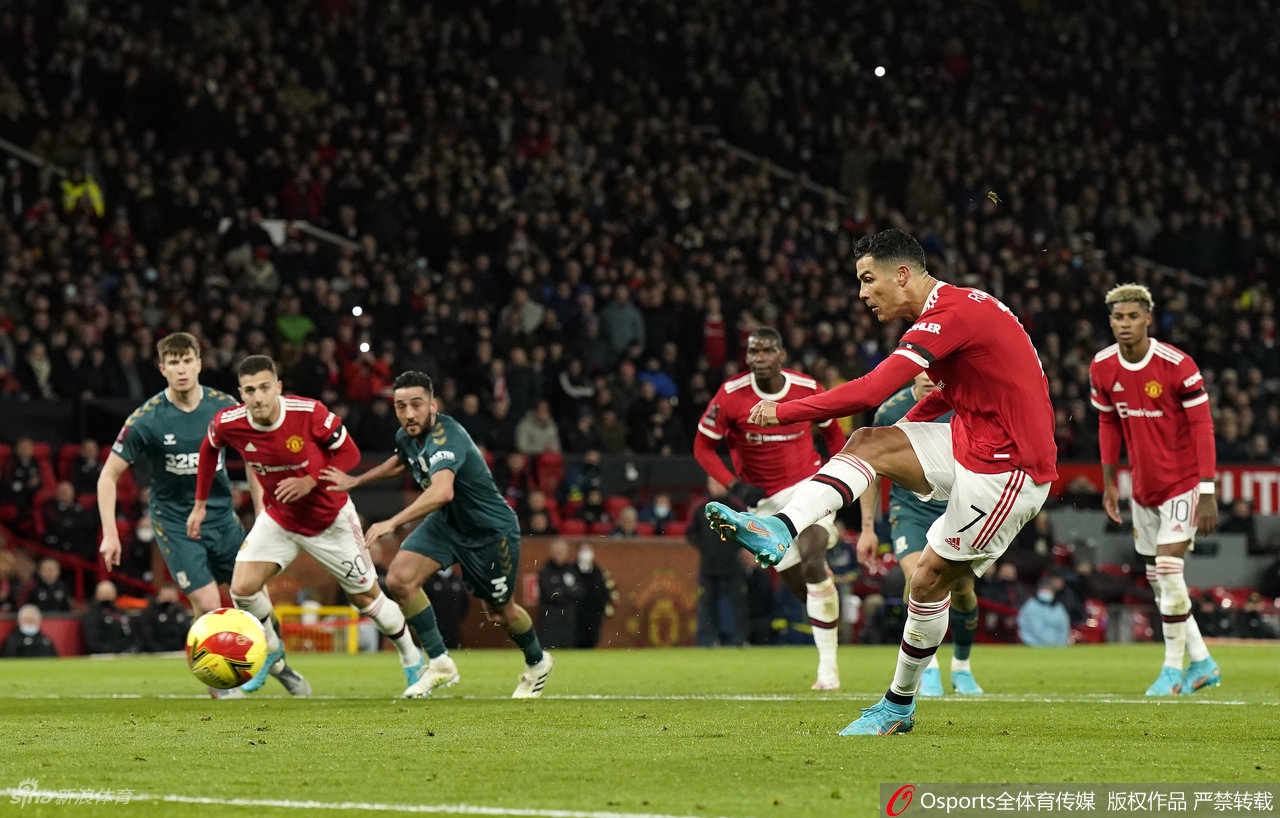 [足总杯]曼联点球大战出局 C罗射失点球