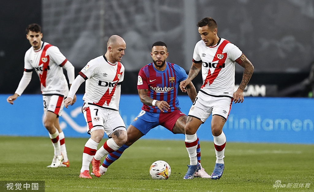 [西甲]巴列卡诺1-0巴萨 德佩失点球