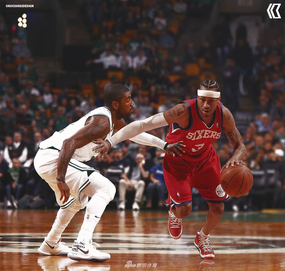 艾弗森突破欧文