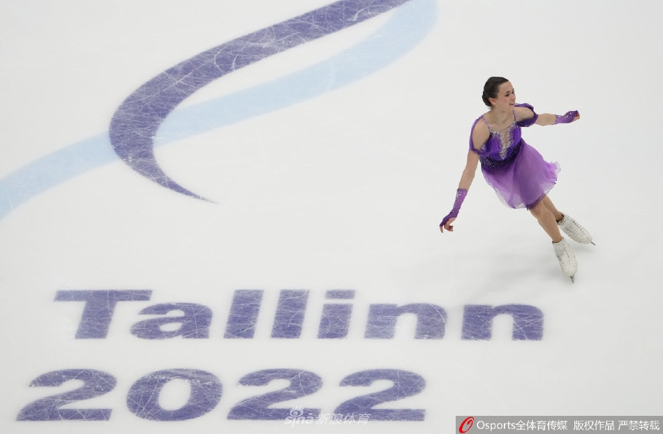 花样滑冰欧洲锦标赛：女子短节目 精彩瞬间
