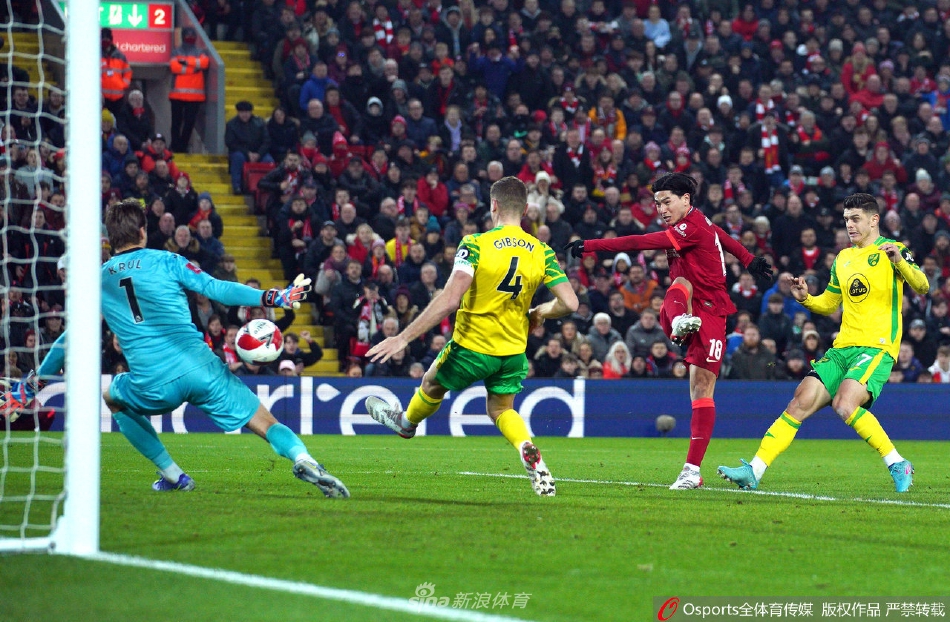 [足总杯]利物浦2：1胜诺维奇城