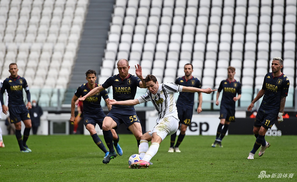 [意甲]尤文3-1热那亚 C罗中柱莫拉塔破门