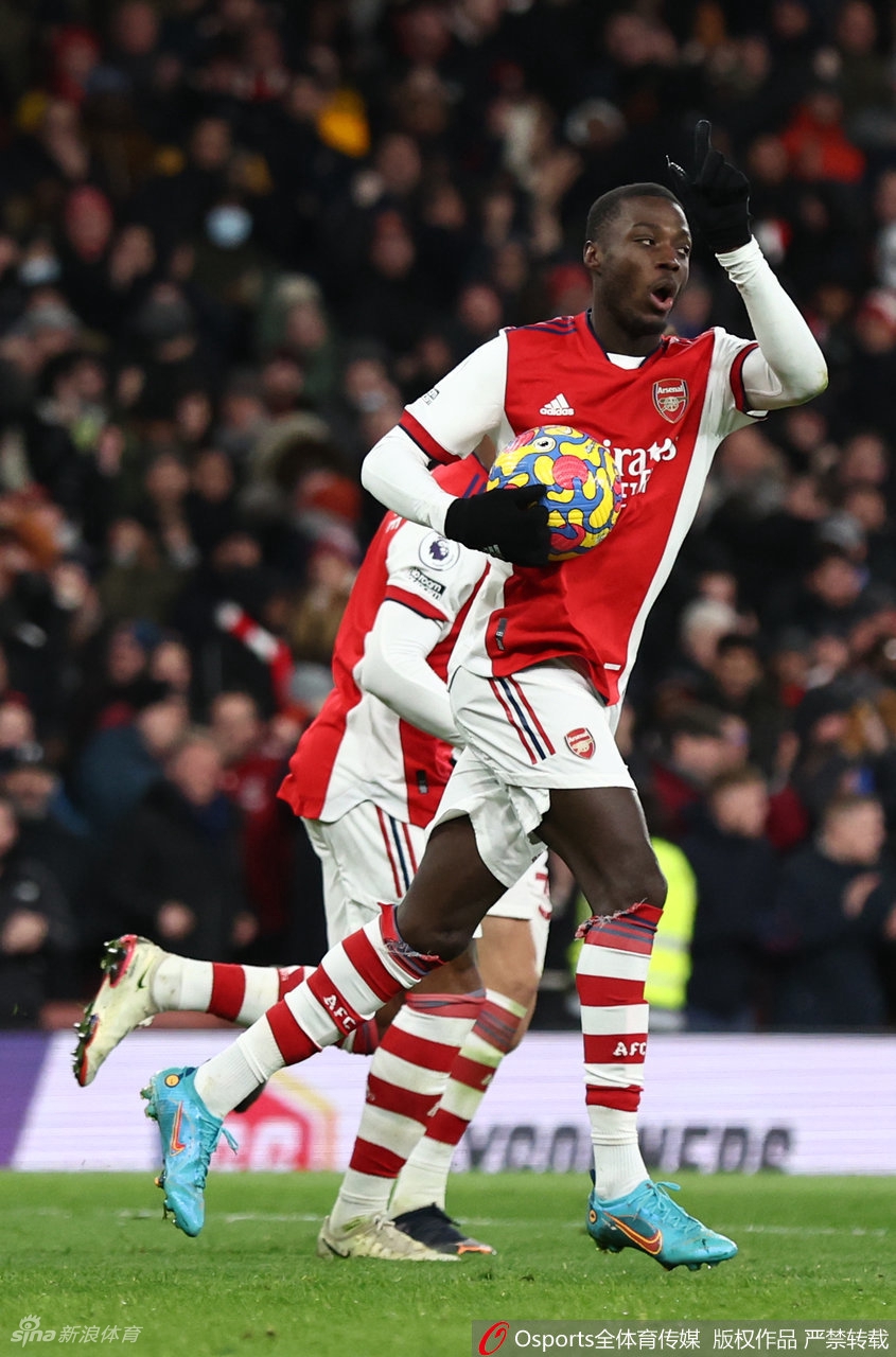 [英超]阿森纳2-1狼队 卡泽特补时绝杀