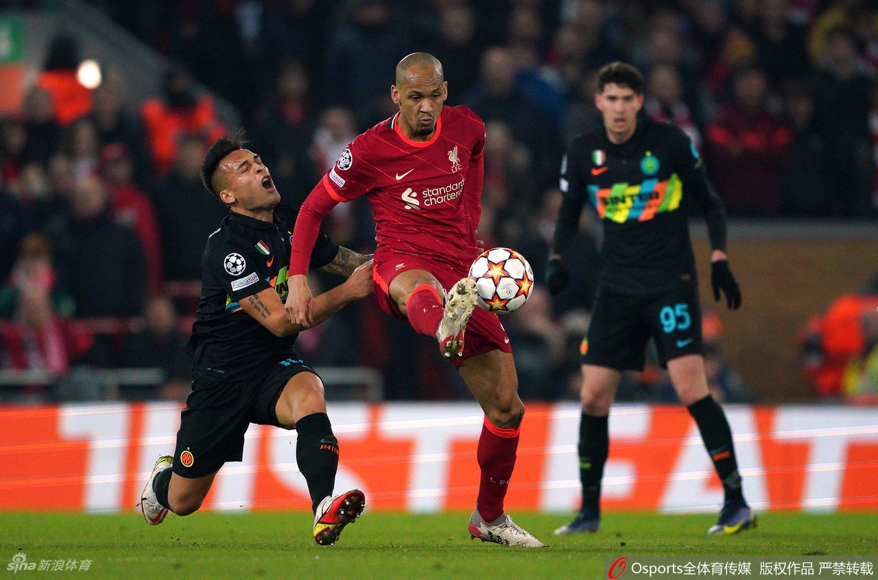 [欧冠]利物浦0-1国米 总比分2-1晋级