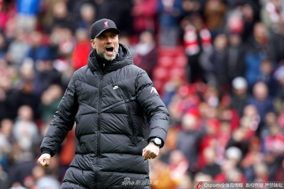 利物浦官方宣布与克洛普续约 双方续约至2026年
