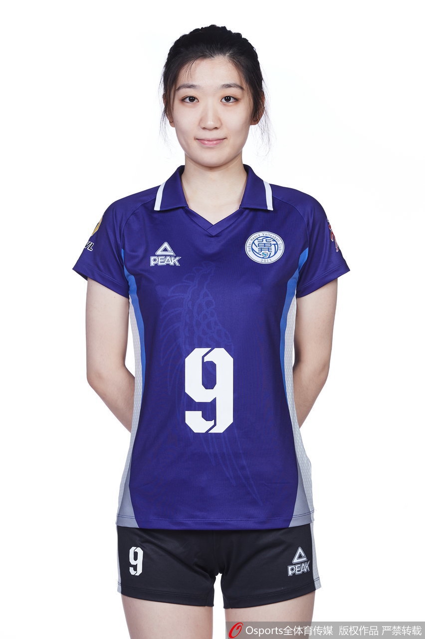 河北女排拍摄排超联赛官方写真