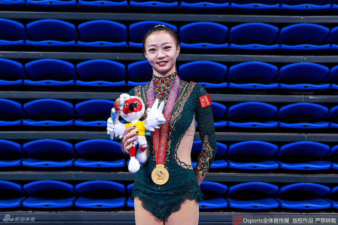 全运艺术体操集体全能联合队夺冠