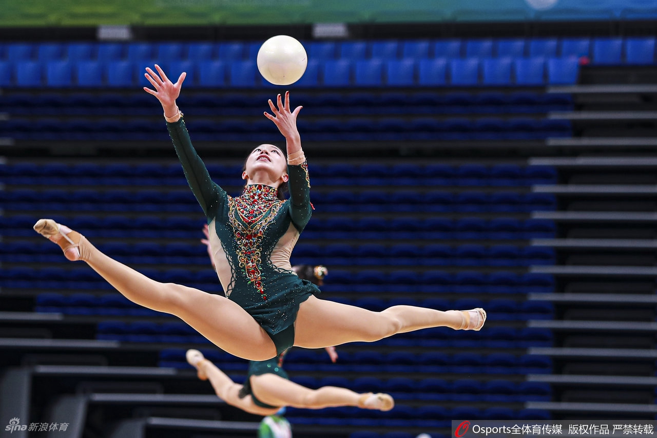 全运艺术体操集体全能联合队夺冠