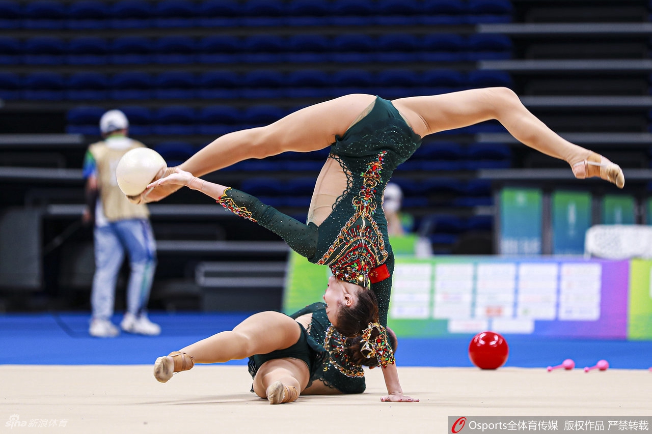 全运艺术体操集体全能联合队夺冠