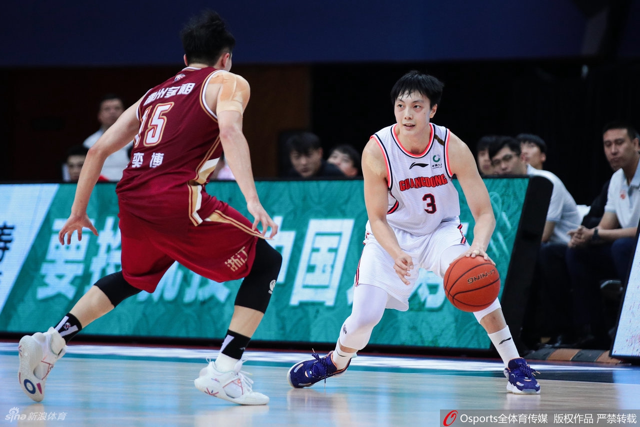 [CBA]广东110-94大胜浙江 吴前仅得5分