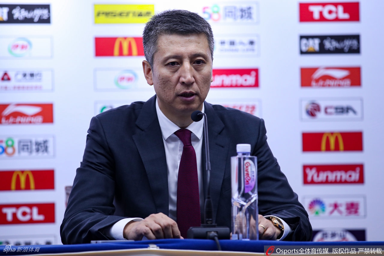 CBA官方:郭士强被禁赛五场罚款两万