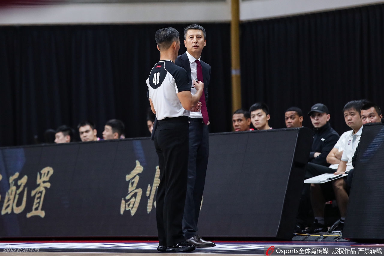 CBA官方:郭士强被禁赛五场罚款两万