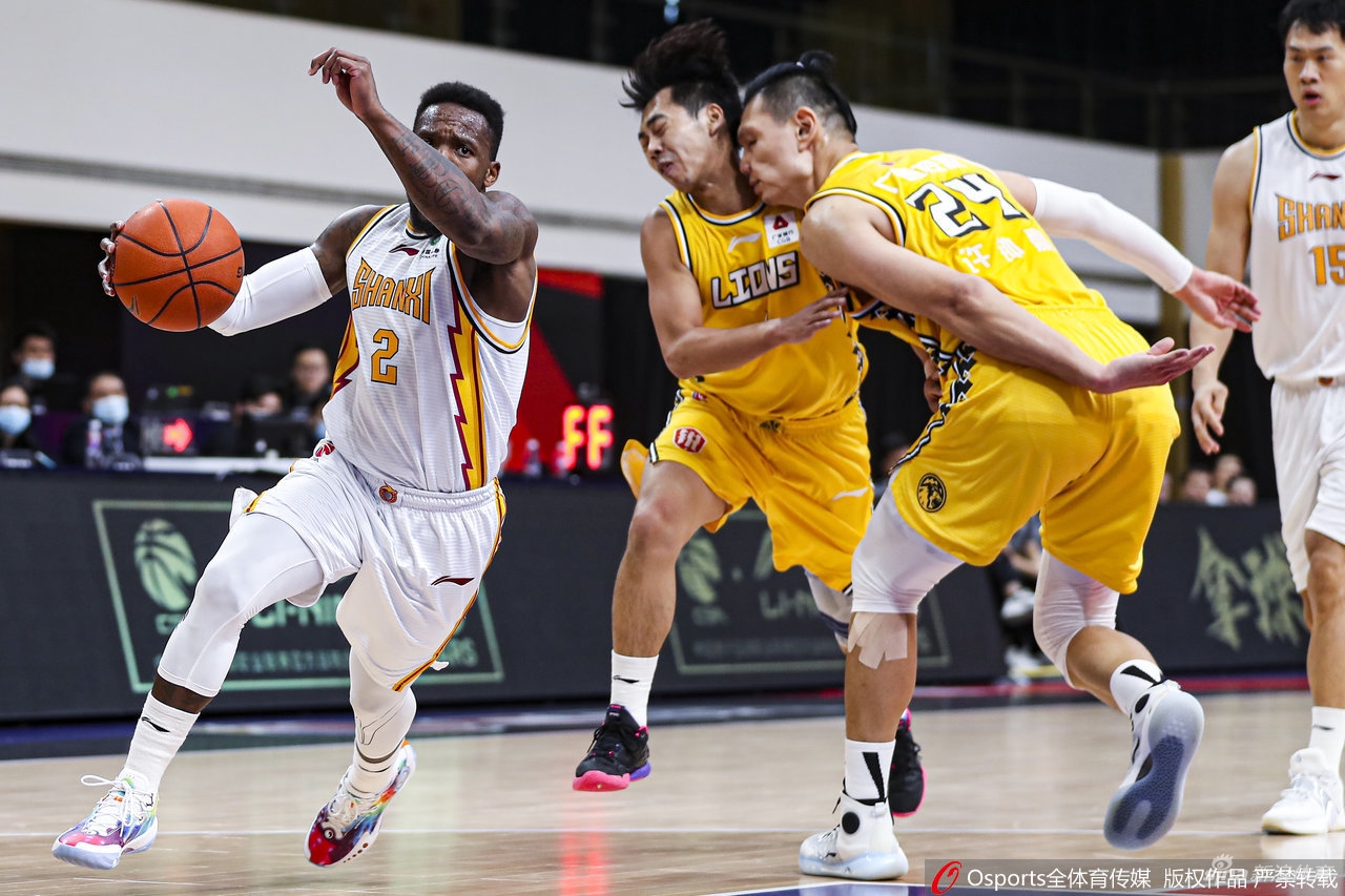 [CBA]广厦113-103山西 胡金秋36分